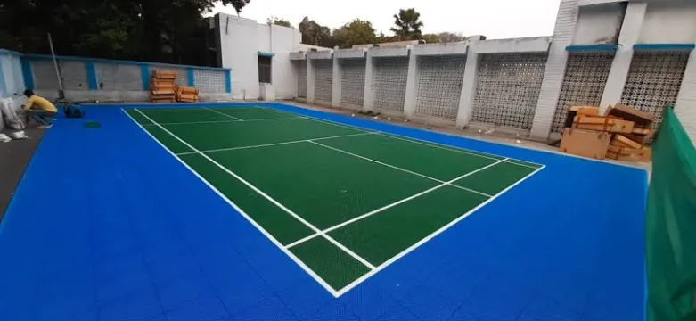 DOUBLE LAYERED EXTRA HEAVY PP INTERLOCKING FLOORING